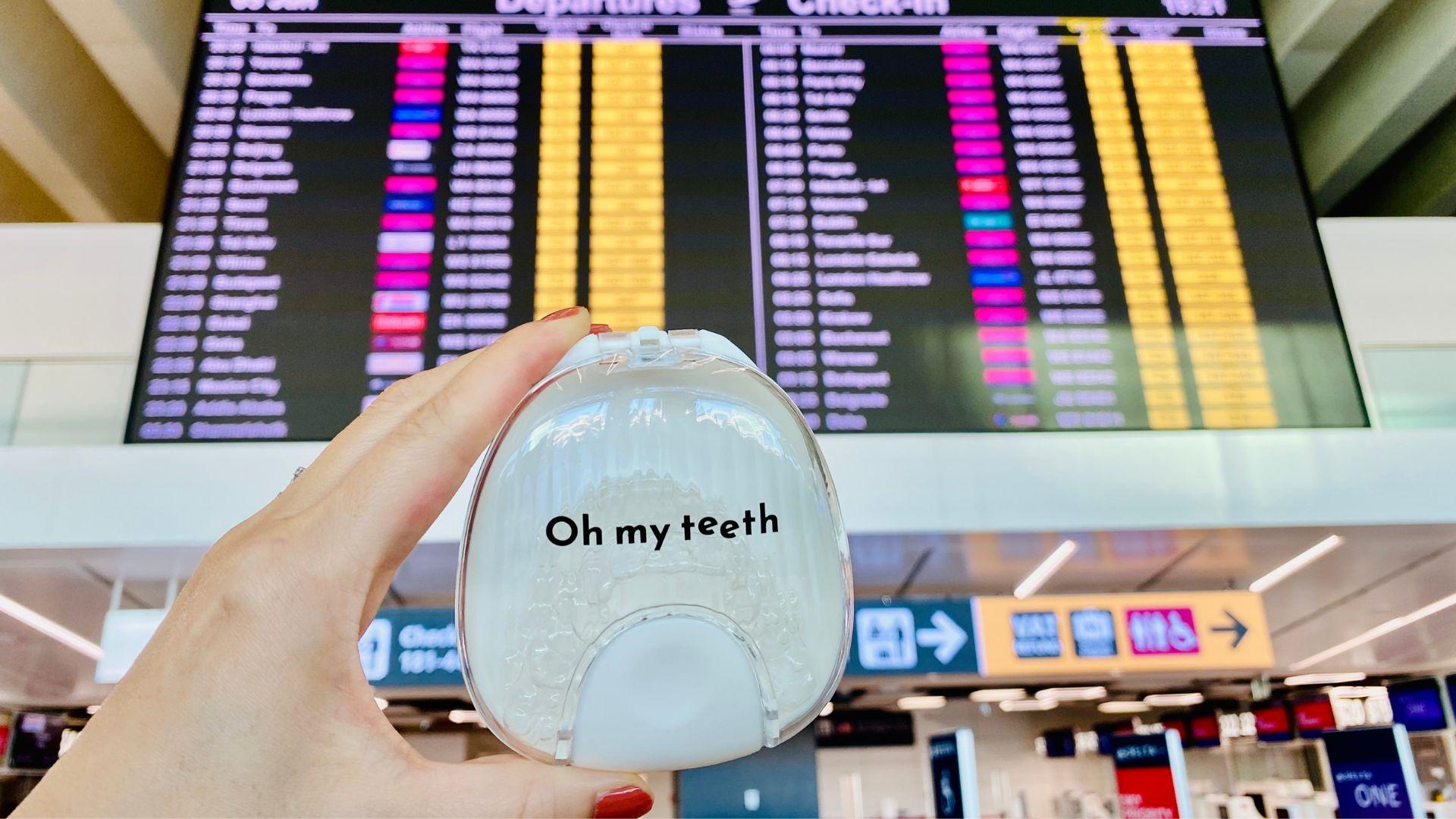 Oh my teethのマウスピース矯正は海外でも続けられる?