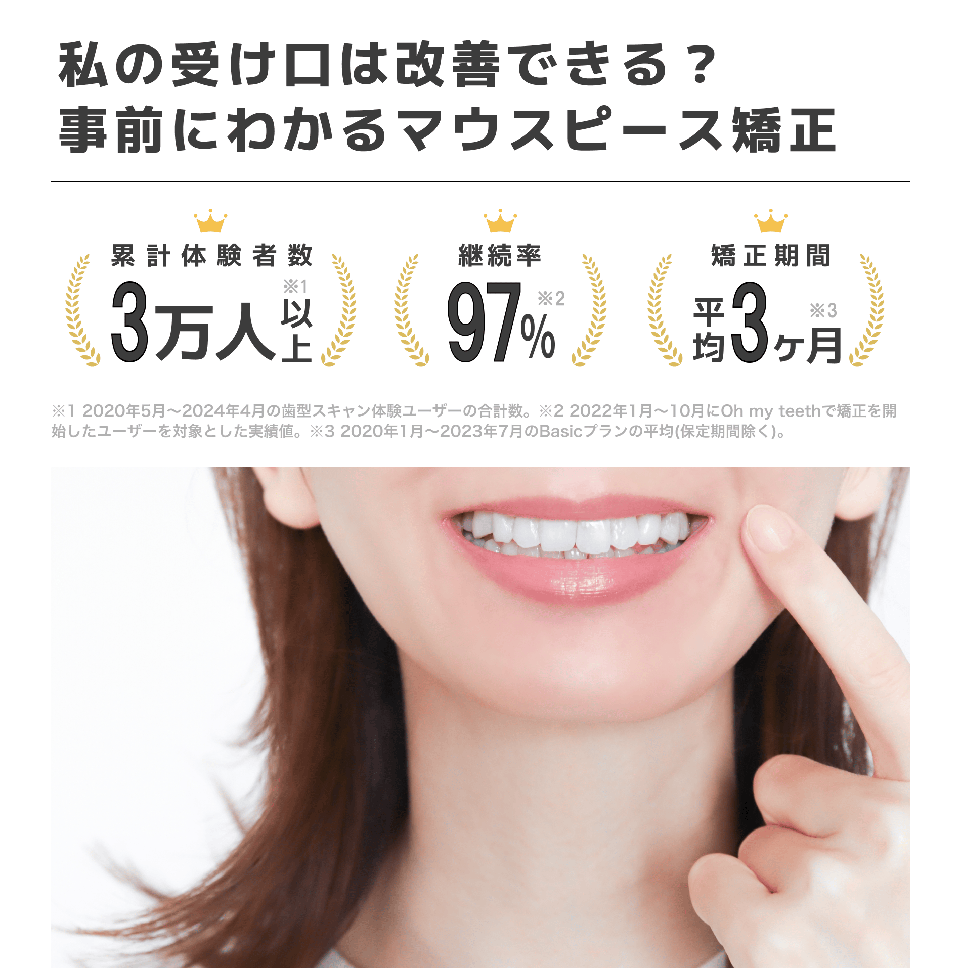 自分の受け口は改善できる?事前にわかるマウスピース矯正